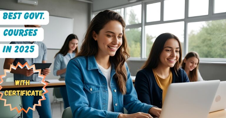 Free Government Courses with Certificates 2025