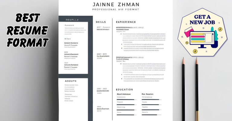 Resume Format That Gets You Hired
