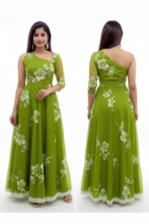 Women’s Georgette Kurta & Dupatta Set – Ethnic Charm Meets Contemporary Elegance